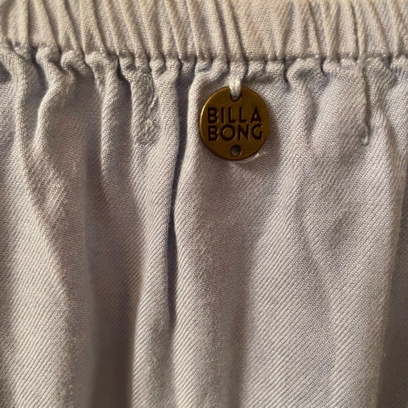 Billabong Blues Baby Chambray Off Shoulder Top / Size S - Picture 5 of 9